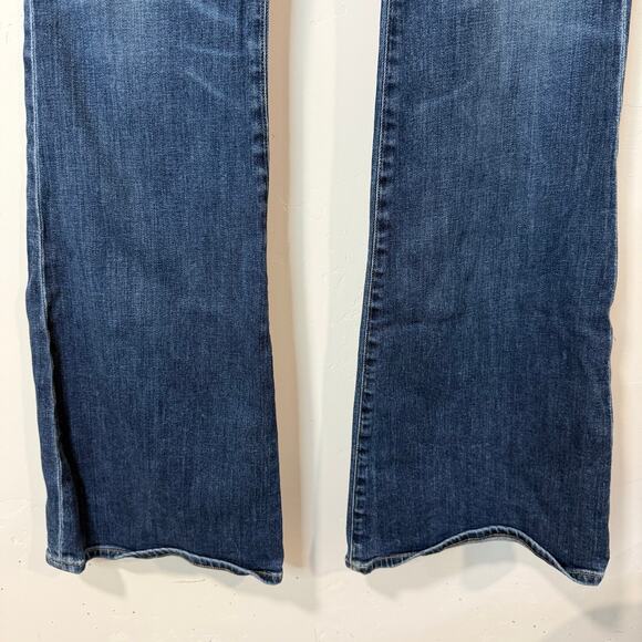 Citizens of Humanity Women's Fleetwood Flare Jeans High Rise Blue Denim 30 - Picture 2 of 11